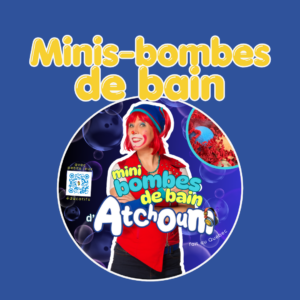 Les mini bombes de bain Atchoum (4 senteurs)