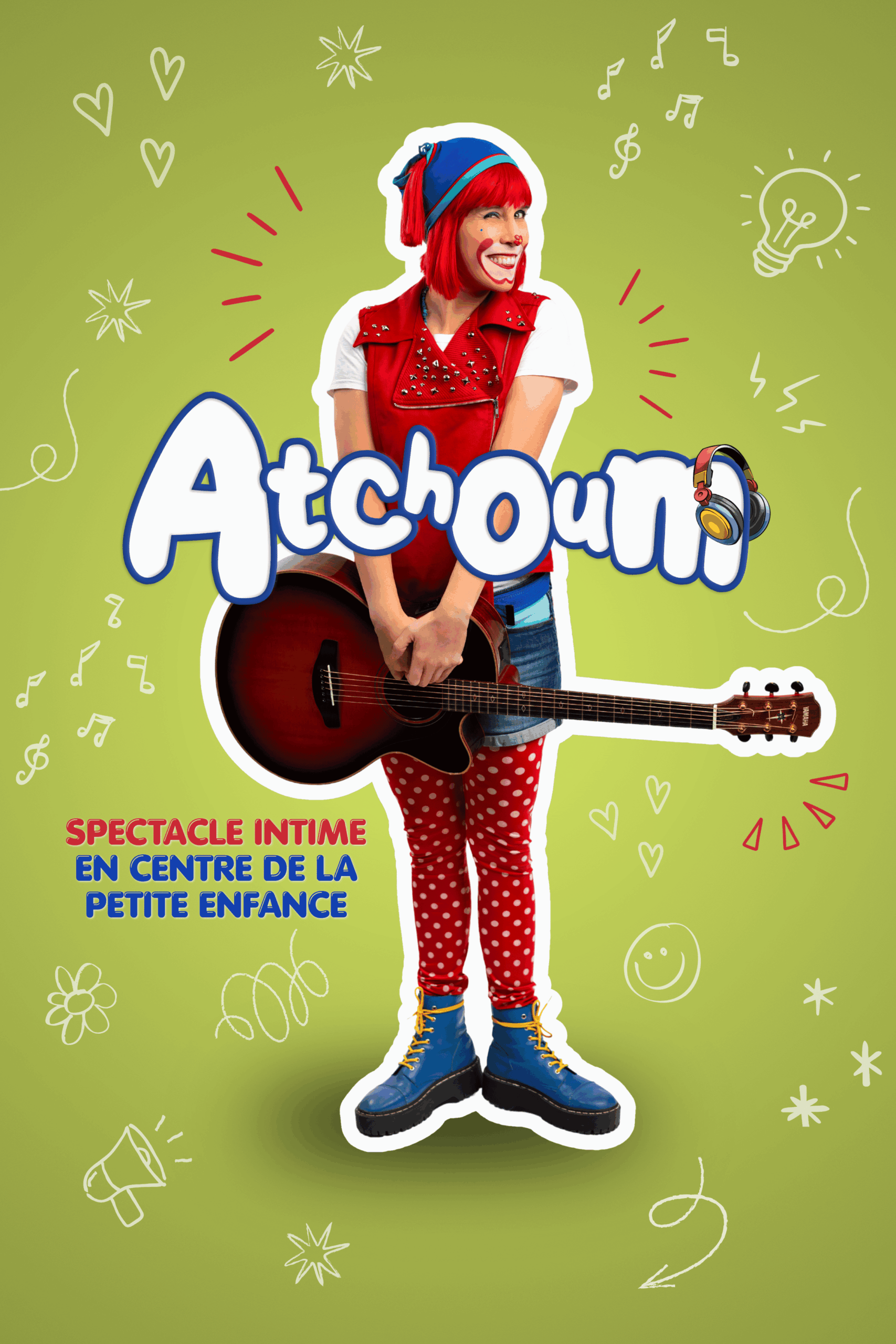 affiche Atchoum centre à la petite enfance promo productions belle brune